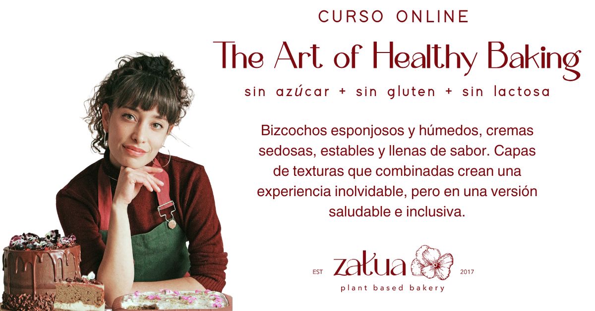 curso online de pasteleria saluable sin azucar y sin gluten