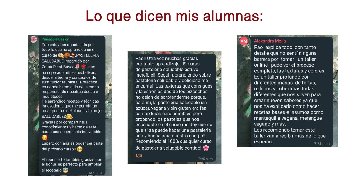 curso online de pasteleria saludable sin azucar y sin gluten