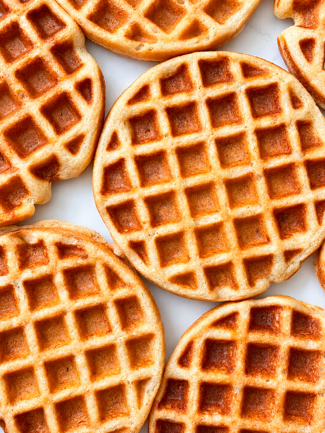 Banana waffles sin gluten